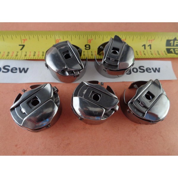 Generic 5 LARGE BOBBIN CASE CASES fits PFAFF GRANDQUILTER 18.8