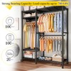 Raybee Clothes Rack Heavy Duty Loads 780LBS Clothing Racks for