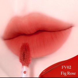 BLACK ROUGE Icy to Fog Velvet Lip Potion, Korean Beauty, Blendable Matte Lip Tint (FV02 Fig Rose, 3 grams)