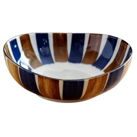 te-buruuxeai-suto Simmer Pot Blue Brown Rust Ten grass