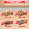 Mico Dingker Microwave Sandwich Maker, Microwave Toastie Maker, Snack Maker