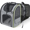 Pecute Cat Carrier Backpacks, Expandable Cat Backpack with Breathable Mesh,