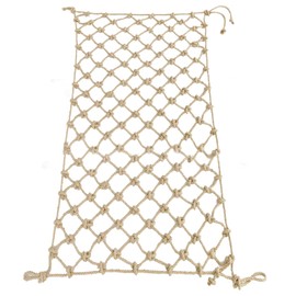 Climbing Net, 3ft X 13.1ft Climbing Net for Kids Outdoor, Safety Net, Rope Net, Jute Netting, Balcony Safety Net, Stairs Railing Protection Net, Tree House Climbing, Indoor & Outdoor Decor Rope Net