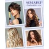 Rotating Curling Iron 3 in 1 Set, Automatic Curling Wand