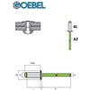 GOEBEL® - 250 x Blind Rivets Aluminium/Stainless Steel A2 (V2A)