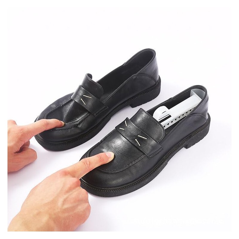 VASANA 2 Pairs Adjustable Plastic Shoe Tree Lightweight Shoe Stretchers
