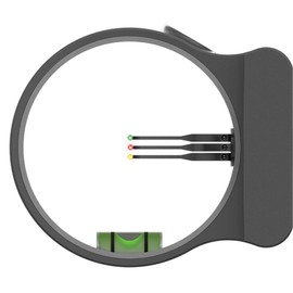 TRUGLO Storm Ultra-Lightweight Compact Bow Sight, 3-Pin , Black