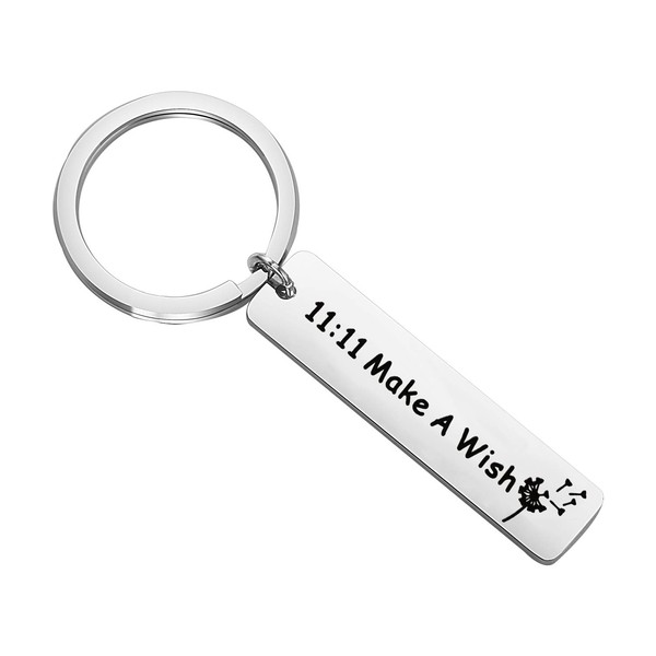 CHOORO Dandelion Wishing Jewelry 11:11 Make a Wish Keychain Spiritual