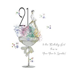 Five Dollar Shake - 21 To The Birthday Girl This Is Your Year To Sparkle! - GR14