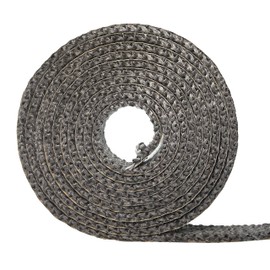 Flat Gasket Tape for Stoves and Fireplaces, Self Adhesive Flat Gasket, 5/8" x1/8" Length 72" Wood Stove Fiberglass Tape