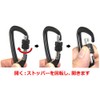FregocS Carabiner with Swivel Screw Lock Convenient Set of 2,