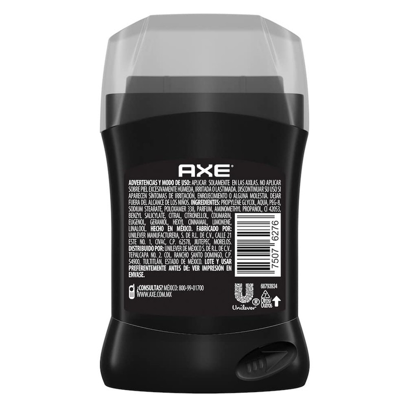 Desodorante en barra para hombre Axe Fusion 45 g