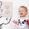 ABC123 - Outlet Plug Covers (36 Pack) Clear Child Proof