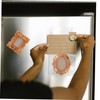 BIUDECO 2pcs Display Frame Picture Frames Place Card Holder with