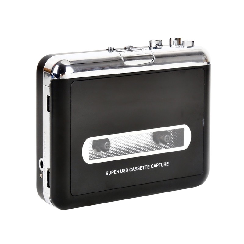 TONIVENT Portable Cassette to MP3 Player Mini USB Tape Player