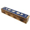 SOUL STICKS Handmade Carved Incense Burner Wooden Coffin Box with