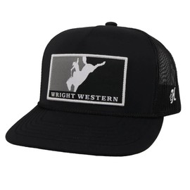 HOOEY Men's Wright Brothers Adjustable Snapback Hat (US, Alpha, One Size, Black)