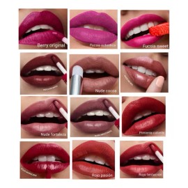 Labial Duo Tattoo Esika Indeleble Colorfix (7 Pzas).                                                                                                  