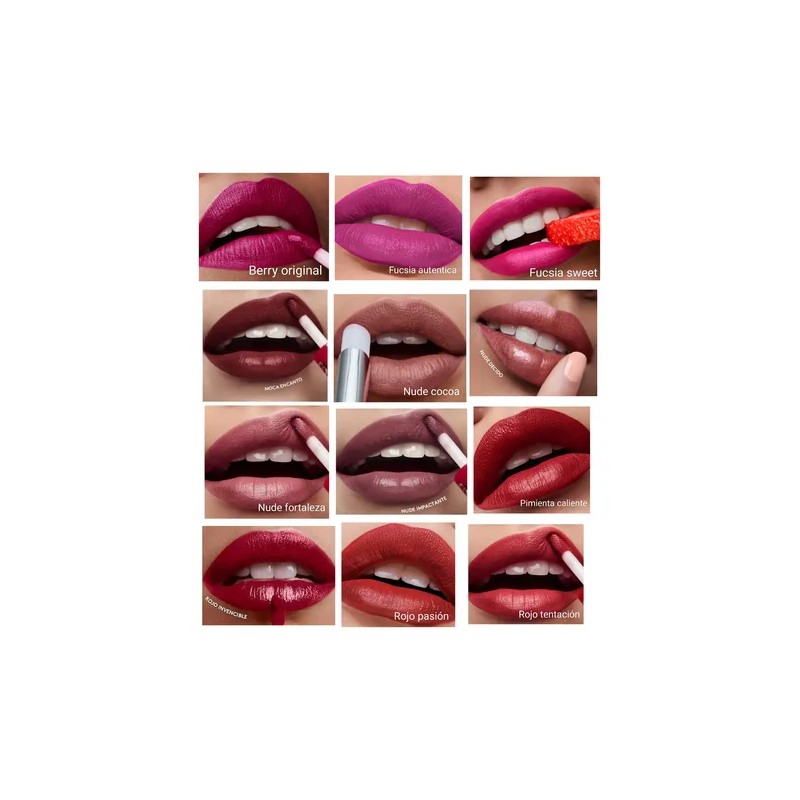 Labial Duo Tattoo Esika Indeleble Colorfix (7 Pzas).