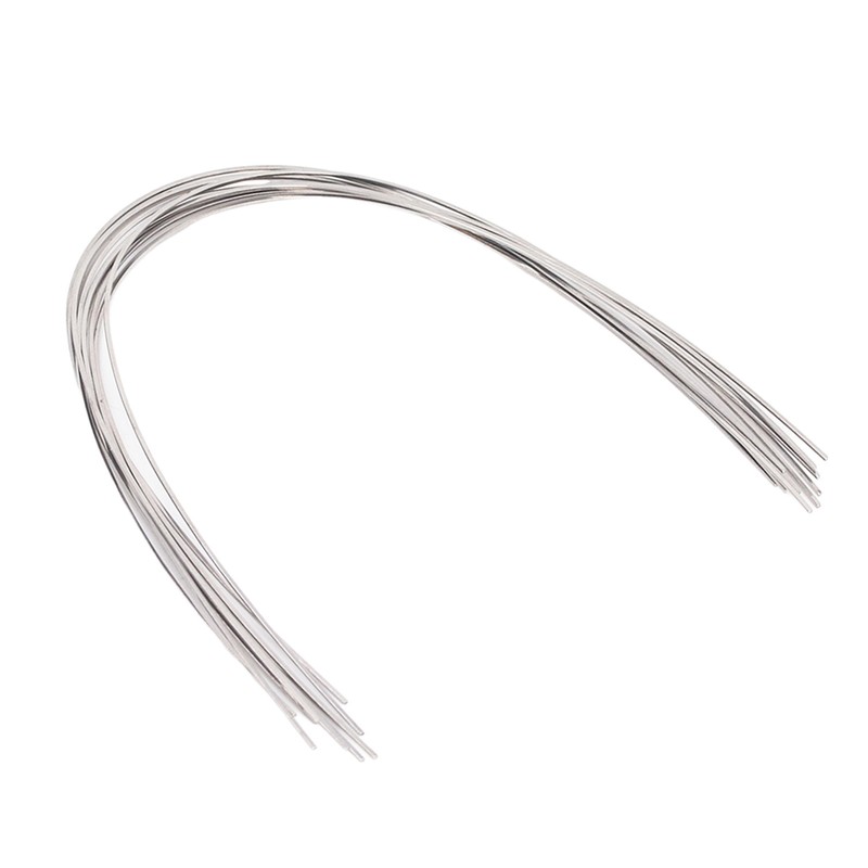 50pcs Orthodontic Rectangular Arch Wire Stainless Steel Elastic Orthodontic Arch