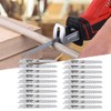 20Pcs 150mm Reciprocating Sabre Saw Wood Blades, Sabre Saw Blades