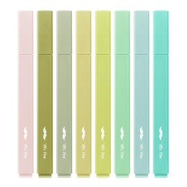 Mr. Pen- Aesthetic Highlighters, 8 Pack, Chisel Tip, Shades of Green, Cute Highlighters Assorted Colors, Cute Highlighters for School Highlighters, Highlighter Set, Pastel Highlighters
