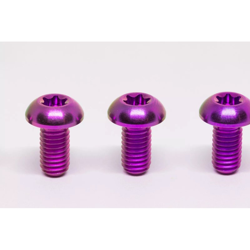 Rippin Moto Titanium Front Rotor Bolts (6 Pack) for Sur-Ron
