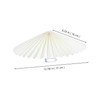 CHILDWEET Mushroom Pleated Lampshade - Fabric Drum Light Shade for
