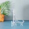 Plastic Plate Stand, Plate Stand, Photo Stand, Book Stand, Transparent,