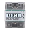 Digital Energy Meter 1 Phase 2 Wire KWh Electricity Wattmeter