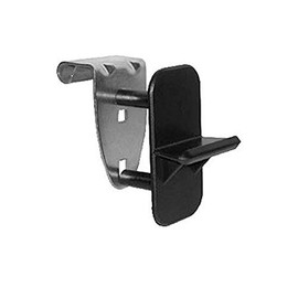 2 pcs Garage Door Step Plate Lift Handle Plastic Zinc Plated Steel for 2 Inch Thick Doors