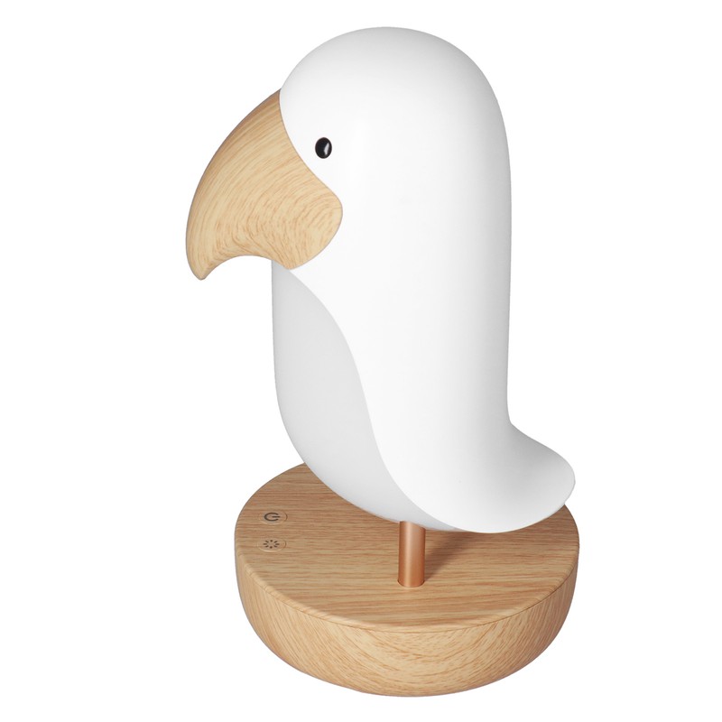 Innovative Bird Night Lamp ABS Breathing Night Light USB Charging