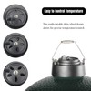 Grill chimney top vent cap,Dracarys large big green egg accessories