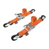 PowerTye 2in x 6ft Ratchet Tie-Downs w/Secure Hooks - Made