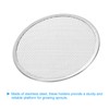 PATIKIL Sprouting Lids, 6 Pcs 82mm Stainless Steel Strainer Lids