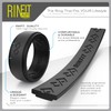 Rinfit Silicone Rings for Men 9mm Wide, 2mm Thick -