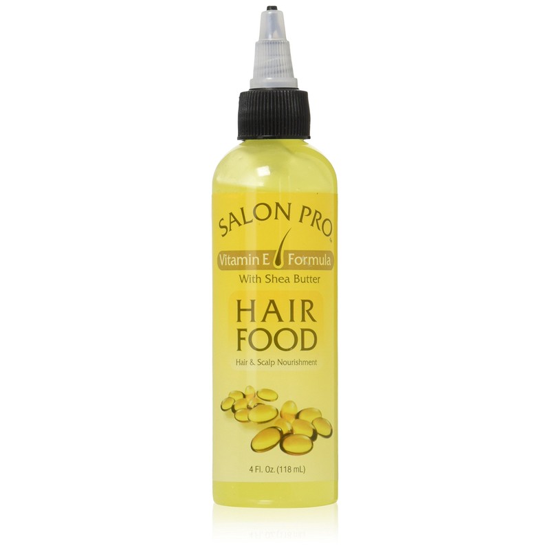 Salon Pro Hair Food, Vitamin E Formula With Shea Butter,