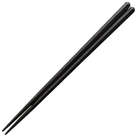 福井クラフト 箸 PBT樹脂箸 日本製 食洗機対応 六角木目箸 黒 20.5cm 日本製