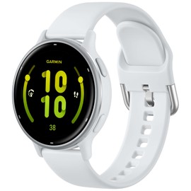 IMIVIO 20mm Silicone Band Compatible with Garmin Vivoactive 5 Watch Bands/Vivoactive 6/ Vivoactive 3 Watch Bands/Venu/Venu 2 Plus/Venu Sq, Soft Sport Replacement Strap for Forerunner 645/245