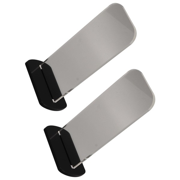 Fdit Pack of 2 Acrylic Boxing Glove Rack, Vertical Boxing
