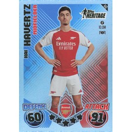 Match Attax 2024 2025 Kai Havertz Heritage Trading Card
