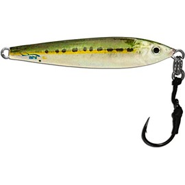 Ahi USA LDJA-8-SD Live Deception Jigs - 8 oz, Sardine w/Assist Hook