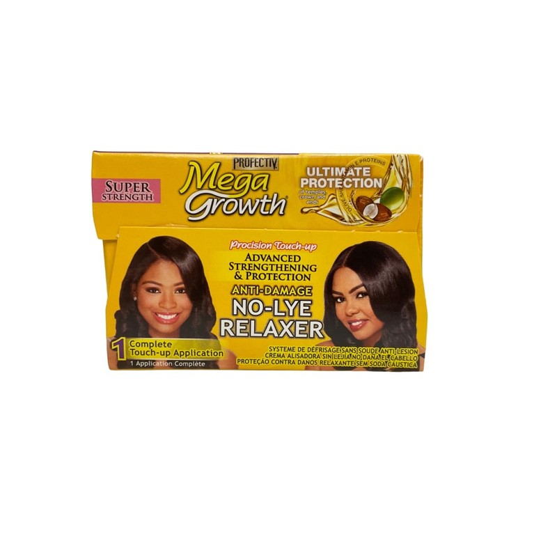 Profectiv Mega Growth No-Lye 1 Touch Up Relaxer Kit Super