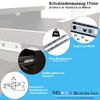 MS Beschläge Partial Extension Drawer Extension, Telescopic Extension, 17 mm,