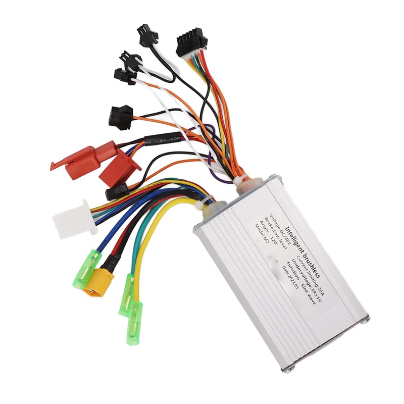500W48V Electric Bike Controller Brushless Motor Controller Aluminium Alloy Groove