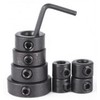 8 PCS Step Drill Bit Depth Stop Collar Ring Positioner