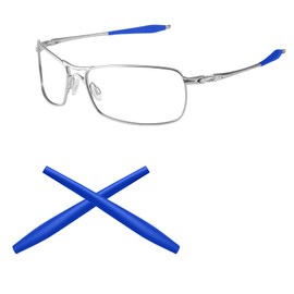 Tintart Calcetines de repuesto para anteojos de sol Oakley Crosshair 2.0 OO4044, color azul oscuro