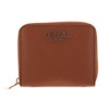 GUESS ECO Alexie SLG Zip Around Wallet Cognac, Cognac