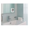 infactory Digital Bathroom Clock: Digital Bathroom Clock, Thermo/Hygrometer, LCD, Suction