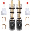 Enhon 2 Pack Dual Seal Cartridge Replacement Compatible with Moen